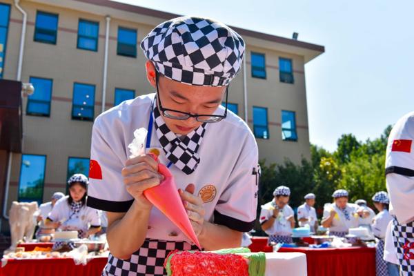 山東新東方2019級新生迎戰階段性考核現場